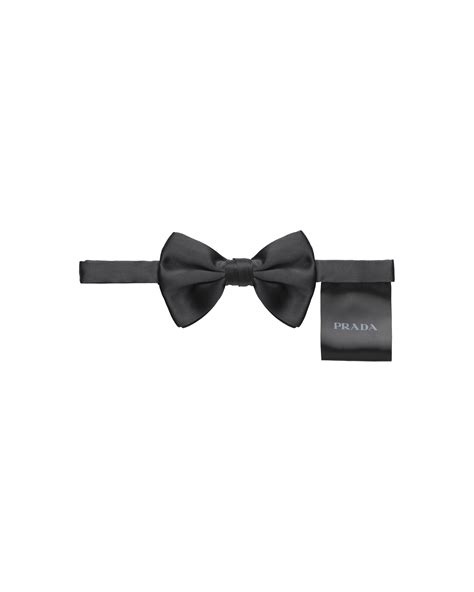 prada bow tie|prada tie price.